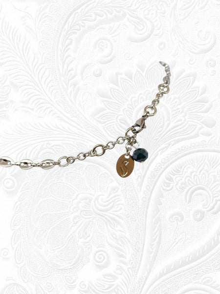 Collana Liberty Agate Blu Ottanio