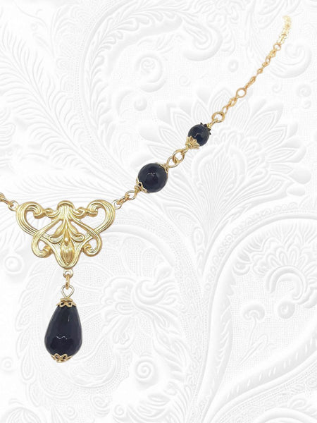 Collana Liberty Onici Neri