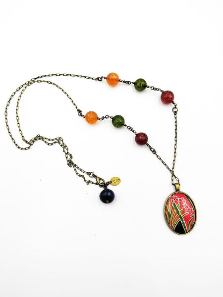 Medaglione Agate Miste