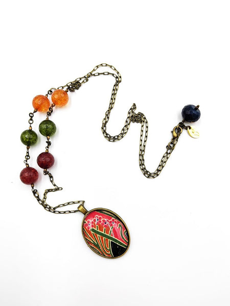 Medaglione Agate Miste